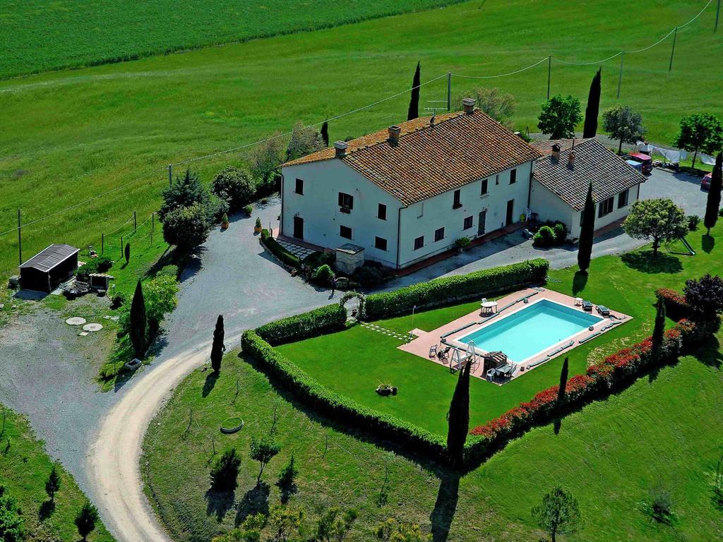 Appartamento Spacious Farmhouse In Pienza With Swimming Pool Contignano Esterno foto