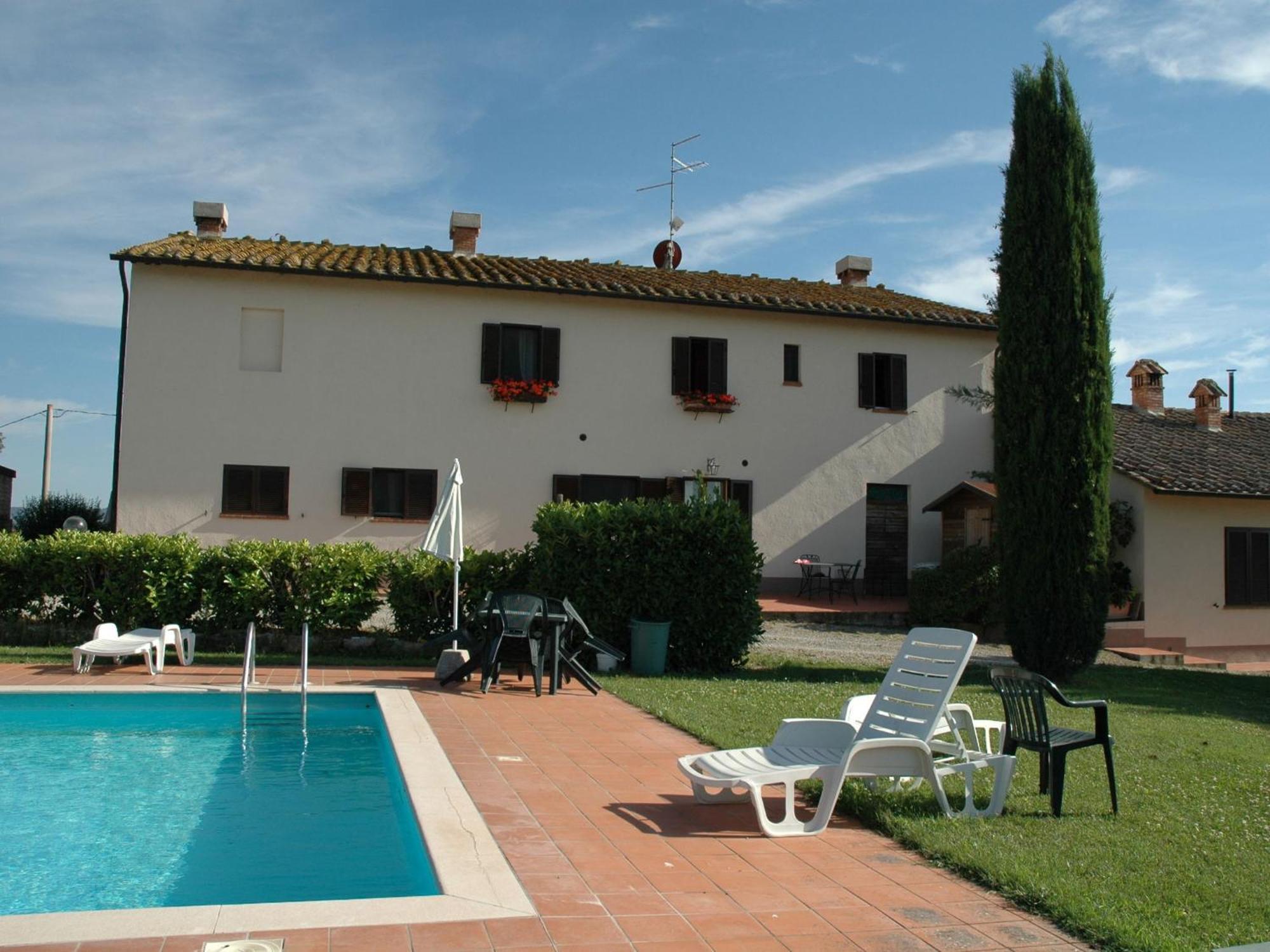 Appartamento Spacious Farmhouse In Pienza With Swimming Pool Contignano Esterno foto