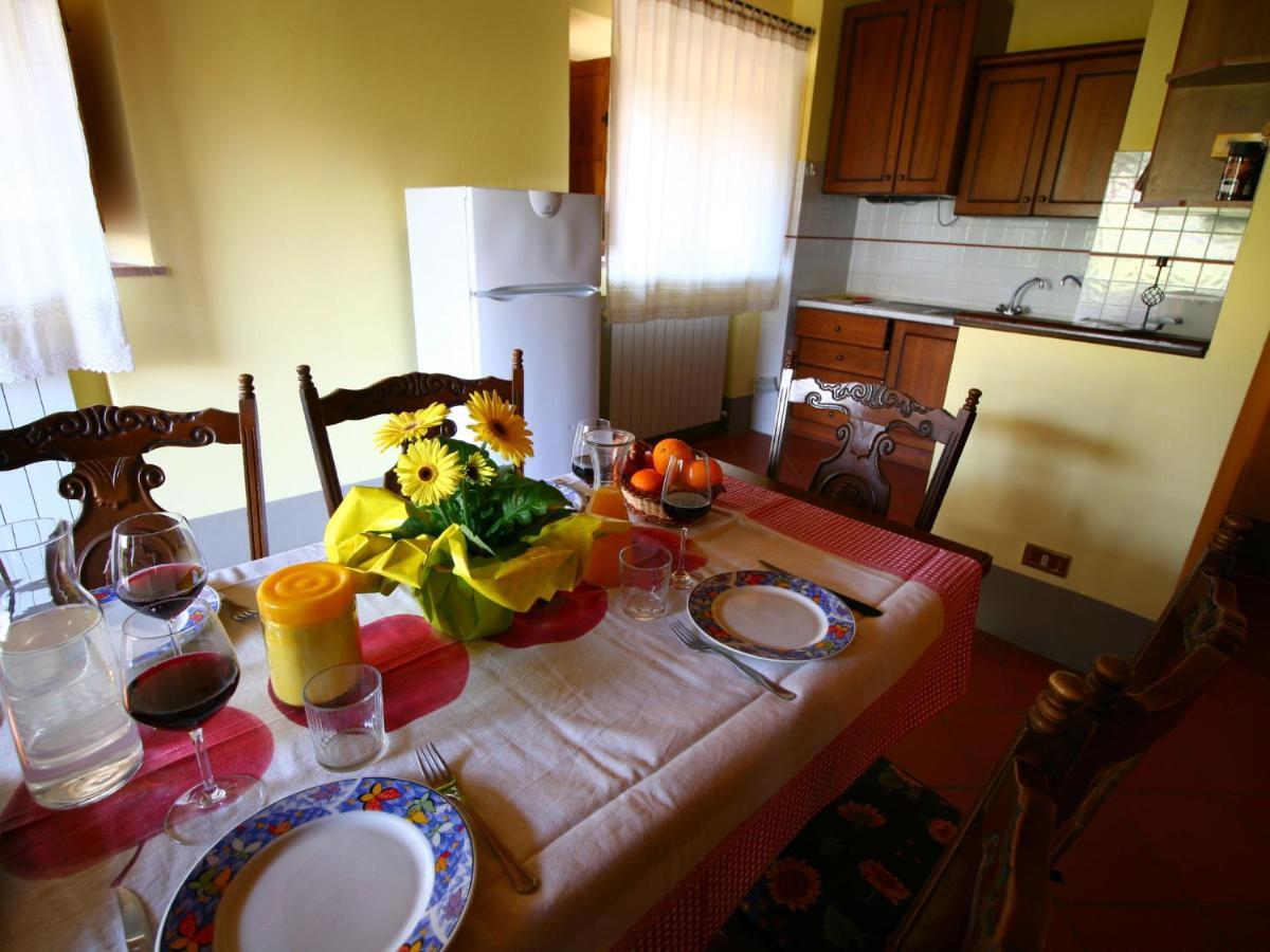 Appartamento Spacious Farmhouse In Pienza With Swimming Pool Contignano Esterno foto